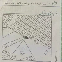 فروش247متر-زمین-سند-دار-قطعه-3از45متری-ملک-حسینی