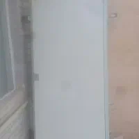 درب چوبی کمد با چهار چوب اهنی