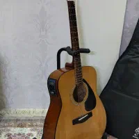 گیتار آکوستیک یاماها پیکاپ دار|گیتار، بیس، امپلیفایر|مشهد, امیر|دیوار