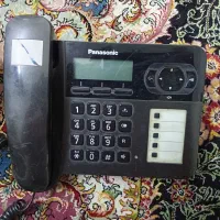 تلفن پانوسونیک کارکرده ومیز تلفن