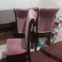 یک عدد میز ناهار خوری ۶نفره با ۴عدد صندلی|میز و صندلی غذاخوری|پرند, فاز ۴|دیوار