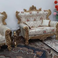 مبل ۹ نفره با عسلی  در حد نو|مبلمان خانگی و میز عسلی|مشگین شهر, |دیوار