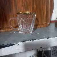 استکان دور طلایی خارجی