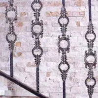 گل نرده . فلزی