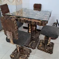 میزغذاخوری ۴ نفره نو نو|میز و صندلی غذاخوری|اشتهارد, |دیوار