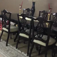 میز ناهار خوری ۸ نفره چوب راش ترکیه