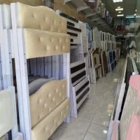 تخت خواب دو طبقه لوله کج(تختخواب ۲طبقه پوما)|تخت و سرویس خواب|مشهد, شفا|دیوار