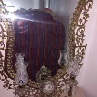آینه شمعدان برنز|آینه|تبریز, |دیوار