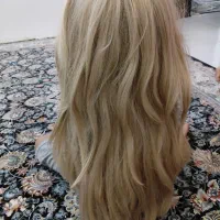 کلاه گیس رنگ بلوند