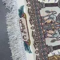 فرش دستباف (بساک)۴ متری ۶۰ رج نامی تبریز|فرش|مشکین‌دشت, |دیوار