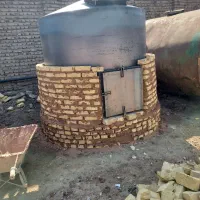 کوره کربن پسته کوره زغال صنعتی|ماشینآلات صنعتی|هشتگرد, هشتگرد قدیم|دیوار