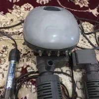 لوازم آکواریوم. پمپ ، بخاری ، گپ
