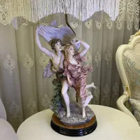 آباژور مجسمه دختر|چراغ خواب و آباژور|قم, شهرک قدس|دیوار