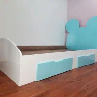 تخت نوجوان پسرونه دایناسور و استیج|تخت و سرویس خواب|تهران, صادقیه|دیوار