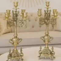 شمعدان برنز پنج شعله