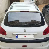 ۲۰۶ تیپ ۲ تمیز|خودرو سواری و وانت|تهران, بلورسازی|دیوار