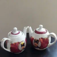 یک جفت قوری قدیمی|کلکسیون اشیاء عتیقه|پاکدشت, پاکدشت (مامازند)|دیوار