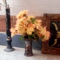 ۲ عدد گل مصنوعی
