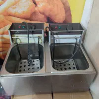 دستگاه مرغ بریان ۶سیخه و سرخ کن برقی|کافیشاپ و رستوران|مرند, |دیوار