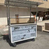 تاپینگ یخجال دار گاری چرخ