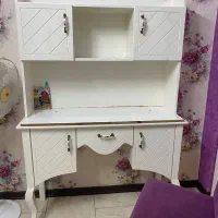 میز تحریر  طرح کتابخانه ای با صندلی