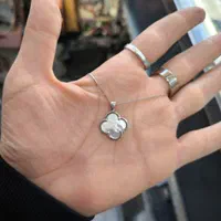 پلاک گردنی و زنجیر نقره ۹۲۵