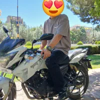 آپاچی ۱۸۰ نیوفیس مزایده|موتورسیکلت|قزوین, |دیوار