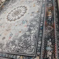 3تخته فرش 12متری وینتج نقره ای سورمه ای|فرش|قم, نیروگاه|دیوار