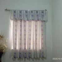 پرده اتاق خواب دو عدد