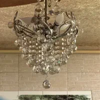 لوستر ۴ لامپی