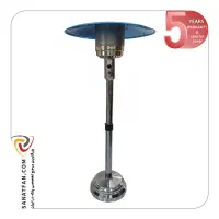 بخاری قارچی شهری وارداتی تمام استیل (تنظیم ارتفاع)