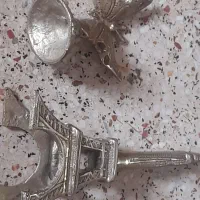 برج برنجی وپروانه برنجی|صنایع دستی و سایر لوازم تزئینی|برخوار, |دیوار