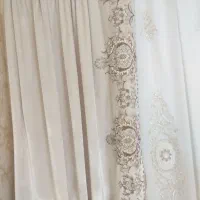 والان کار شده رنگ شکلاتی|پرده، رانر، رومیزی|تنکابن, |دیوار