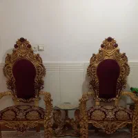 مبل سلطنتی پنجه شیری|مبلمان خانگی و میز عسلی|باقرشهر, |دیوار