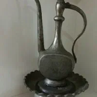 آفتابه لگن مسی قدیمی