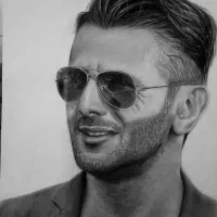 سفارش نقاشی به سبک سیاه قلم