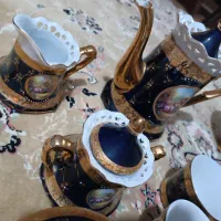 سرویس چایخوری و آجیل خوری بزرگ سرمه ای|ظروف سرو و پذیرایی|اصفهان, کوی امیریه|دیوار