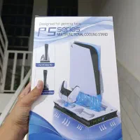 استند خنک کننده ps5 fat به همراه شارژر دسته