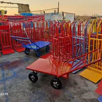 ترولی تمام فلزی گاری چهار چرخ بارکش دستی(دست اول)|ابزارآلات|تهران, میدان ولیعصر|دیوار