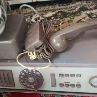 عتیقه تلفن جاروبرقی گلدان باتوم