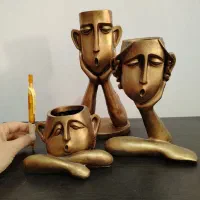 مجسمه 3 تایی زیبا|مجسمه، تندیس، ماکت|ساری, |دیوار