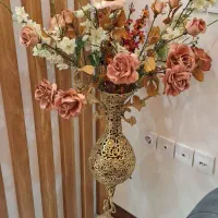 گلدان وسماور برنجی