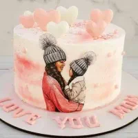 کیک خونگی روز مادر|خوردنی و آشامیدنی|فولادشهر, مسکن مهر فولادشهر|دیوار