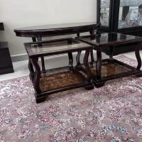 میز وسط تمام چوب میز عسلی تمام چوب