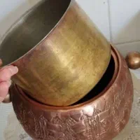 آجیل خوری مسی|ظروف سرو و پذیرایی|رشت, جماران|دیوار