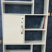 کتابخانه|کتابخانه، شلف، قفسه‌های دیواری|اصفهان, دشتستان|دیوار