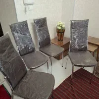 صندلی چرم مشکی