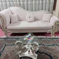 مبلمان هفت نفره|مبلمان خانگی و میز عسلی|قم, شاه سید علی|دیوار