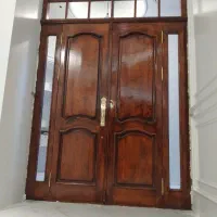 درب پنجره چوبی راش گردو