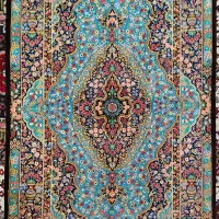 قالیچه ابریشم قم